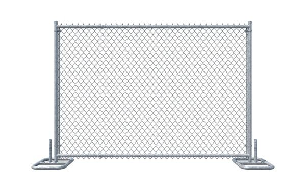 our temporary fence panels are designed to be lightweight and easy to move around